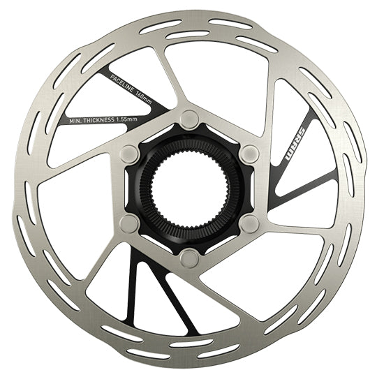 DISQUE FREIN ROUTE CENTERLOCK D160 MM SRAM PACELINE ARGENT/NOIR