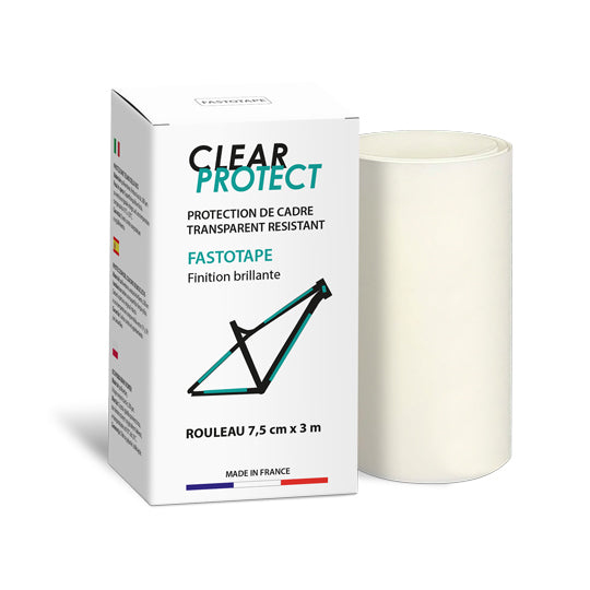 PROTECTION CADRE CLEARPROTECT FASTOTAPE FINITION BRILLANTE (ROULEAU 3MX7.5CM)