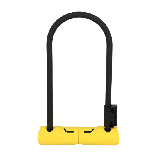 ANTIVOL VELO U 110X 230MM ABUS 402 JAUNE + SUPPORT