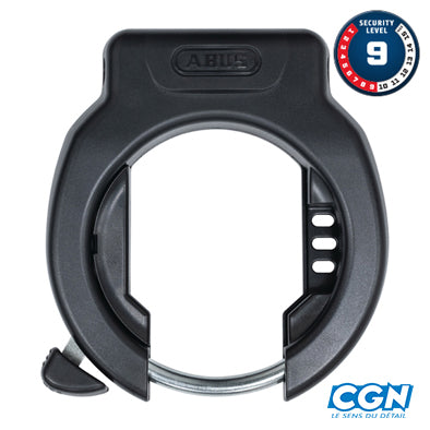 ANTIVOL VELO FER A CHEVAL ABUS 4750SL NR NOIR PRO AMPARO
