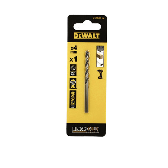 FORET DEWALT HSS-G GOLD&BLACK DIA. 4X43X75MM(x1)