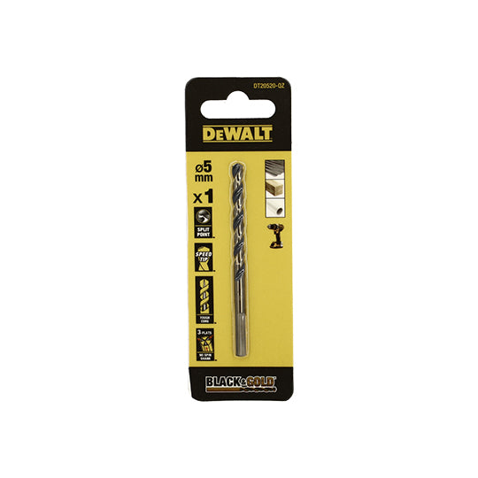 FORET DEWALT HSS-G GOLD&BLACK DIA. 5X52X86MM(X1)