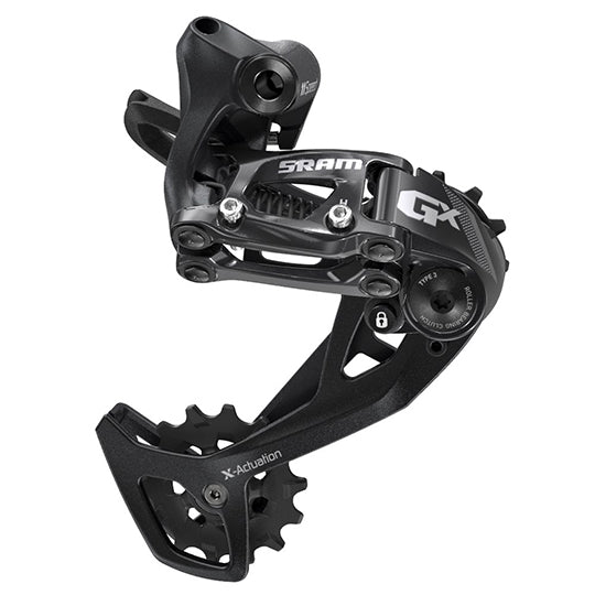 DERAILLEUR VTT AR SRAM GX 11V. NOIR MOYENNE CHAPE (2X11)