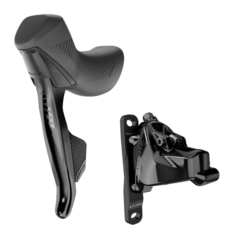 FREIN DISQUE AV HYDRO ROUTE SRAM RIVAL AXS 12V NOIR FLAT MOUNT (SANS DISQUE/SANS AD)
