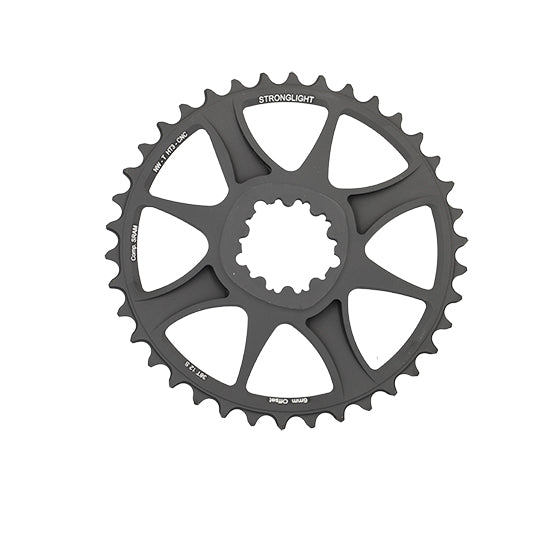 PLATEAU VTT MONO DIRECT MOUNT 6MM 38DTS NOIR STRONG (COMP. SRAM EAGLE 12 XX1/XO1) 12