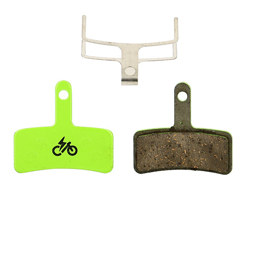 PLAQUETTE FREIN VTT 51 CLARKS E BIKE/VAE SEMI-METALIQUE ADAPT. TEKTRO DORADO (X4)