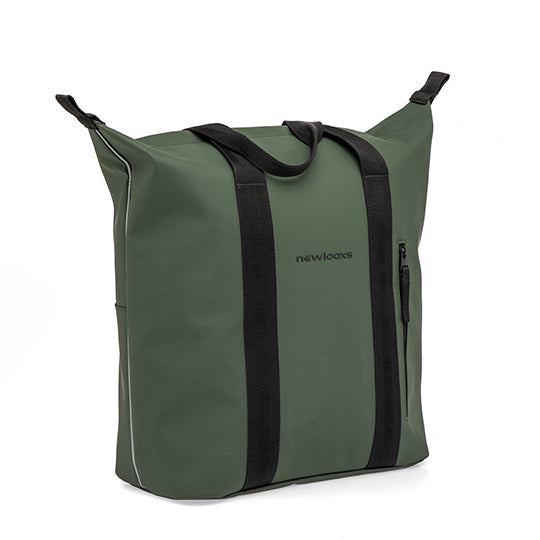 SACOCHE VELO PORTE BAGAGE NEWLOOXS ODENSE SHOPPER KOTA GREEN - 24 LITRES - 450x360x180MM