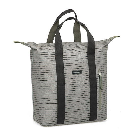 SACOCHE VELO PORTE BAGAGE NEWLOOXS SHOPPER KOTA NOMI GRIS - 24 LITRES - 450x360x180MM