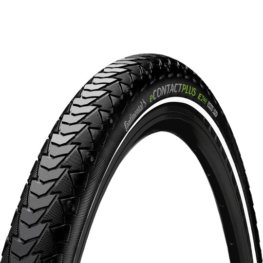 PNEU VTC/URBAIN 27.5X2.50 TR CONTINENTAL E CONTACT PLUS TT NOIR (62-584) VAE/EBIKE