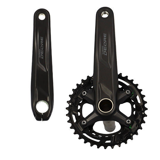 PEDALIER VTT DOUBLE 36-26D L175 ALU SHIMANO DEORE M4100 10V.