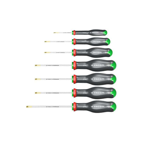 JEU DE 7 TOURNEVIS PROTWIST TORX ET RESISTORX FACOM - PRIX NET