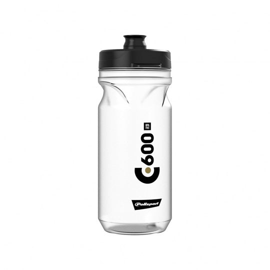 BIDON POLISPORT C600 600 ML TRANSPARENT/NOIR