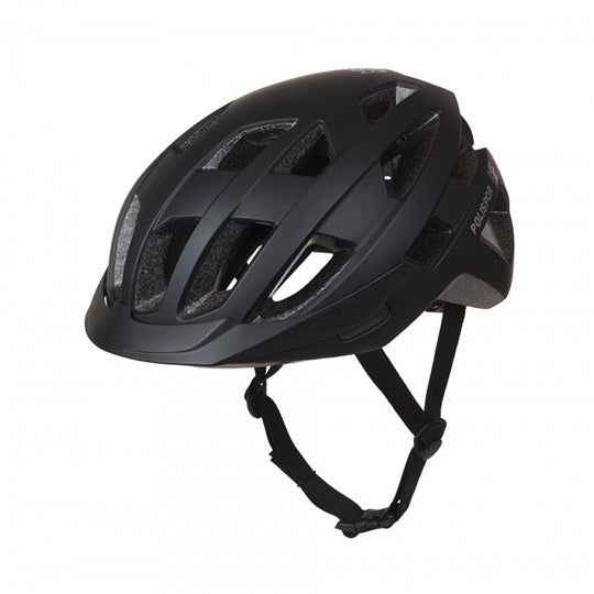 CASQUE URBAIN POLISPORT CITY MOVE NOIR MAT IN MOLD REGLAGE OCCIPITAL T.L 58/61