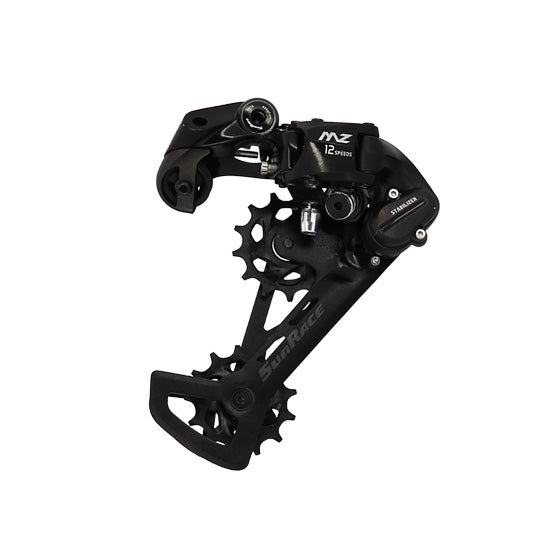 DERAILLEUR VTT AR SUNRACE MZ600 12V. CHAPE MOYENNE (COMPATIBLE SHIMANO)