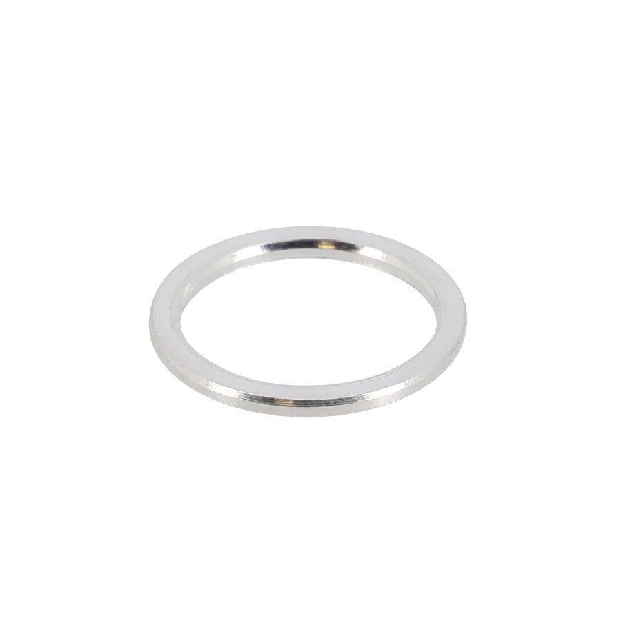 ENTRETOISE AHEAD-SET 1" 2MM ERGOTEC ARGENT