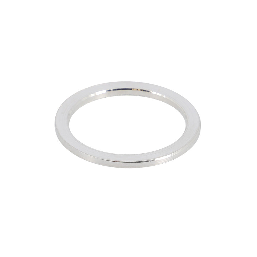 ENTRETOISE AHEAD-SET 1"1/8 2MM ERGOTEC ARGENT