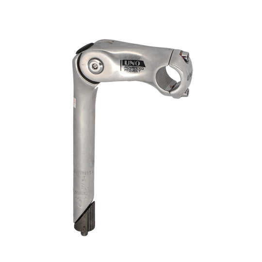 POTENCE REGLABLE PLONGEUR D22.2 L90UNO ALU ARGENT OUVRABLE 0 A 60° L1 80MM (CINTRE 25.4)