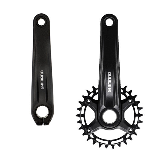 PEDALIER VTT MONO 30D L175 ALU SHIMANO MT510 12V.