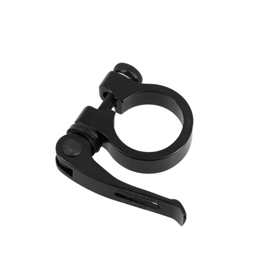 COLLIER TIGE DE SELLE VTT/VTC D34.9 MM ERGOTEC SCQ-050 NOIR ALU + SERRAGE RAPIDE