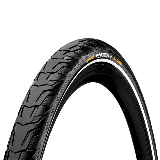 PNEU VTC/URBAIN 700X32C - 28X1.25 TR CONTINENTAL RIDE CITY TT NOIR (32-622) VAE/EBIKE 25 K