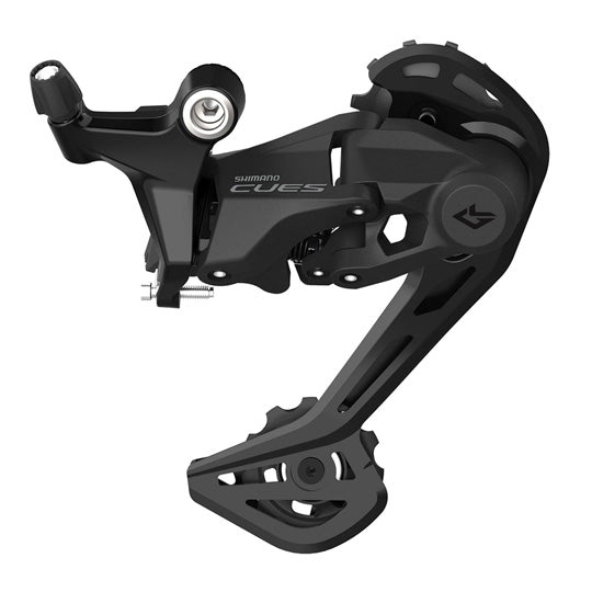 DERAILLEUR VTT AR SHIMANO CUES RD-U4020 SHADOW RD NOIR SUPER GDE CHAPE (2X9)