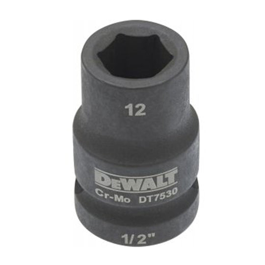 DOUILLE IMPACT DEWALT DIAMÈTRE 12 MM 1/2"