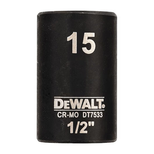 DOUILLE IMPACT DEWALT DIAMÈTRE 15 MM 1/2"