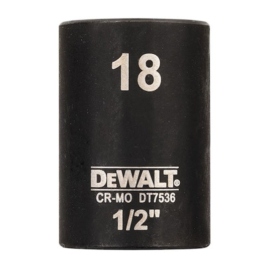 DOUILLE IMPACT DEWALT DIAMÈTRE 18 MM 1/2"