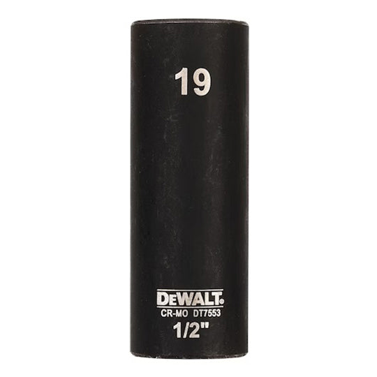 DOUILLE IMPACT DEWALT DIAMÈTRE 19 MM 1/2"