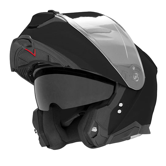 CASQUE MODULABLE NOX N967 NOIR BRILLANT T59-60 L - CE 22.06