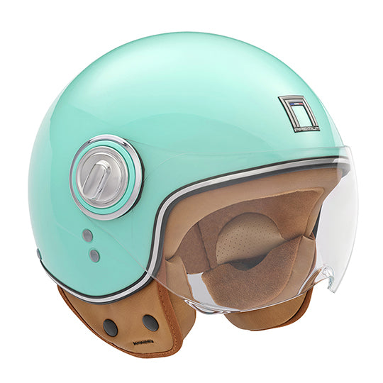 CASQUE JET NOX PREMIUM IDOL VERT PASTEL T61-62 XL - CE 22.06