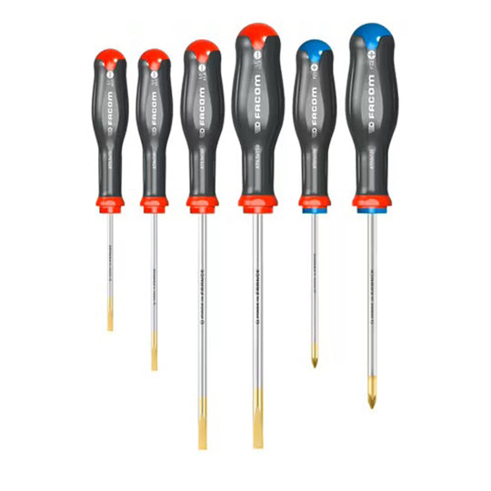 JEU DE 6 TOURNEVIS PROTWIST FACOM