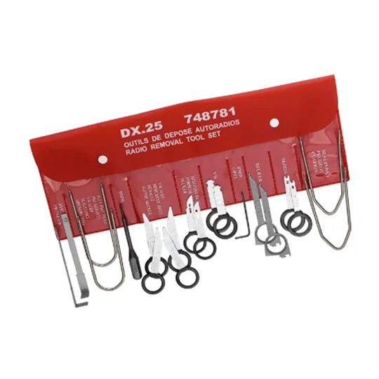 JEU D'OUTILS POUR DÉPOSE AUTORADIO FACOM