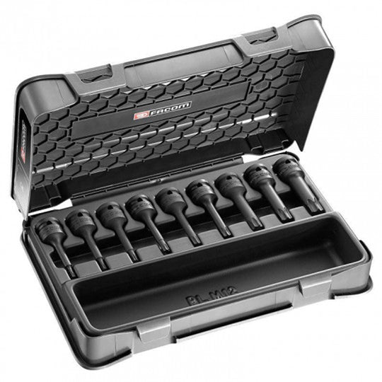 JEU DE 8 DOUILLES NSX.L SUR RACK FACOM