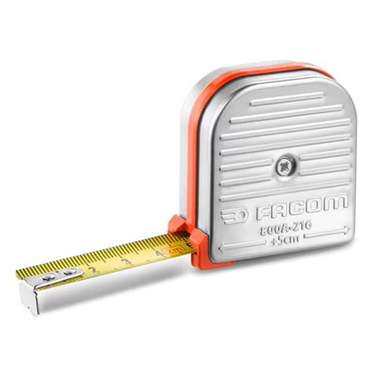 MÈTRE À RUBAN DE MÉCANICIEN BOÎTIER INOX FACOM