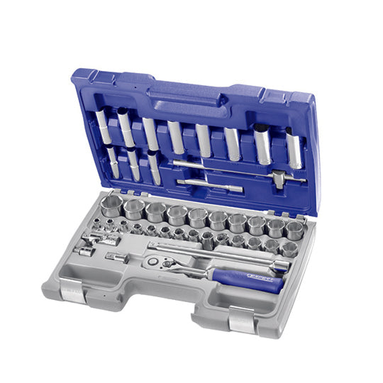 COMPOSITION DOUILLES 1/2" - 42 PCS - EXPERT - E032908