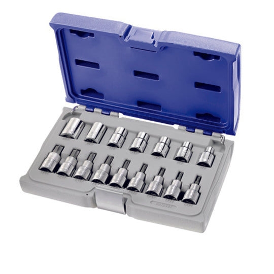 COMPOSITION DOUILLES 1/2" - 16 PCS - EXPERT - E032907