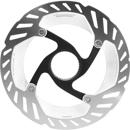 DISQUE DE FREIN ROUTE/VTT SHIMANO CENTERLOCK ICE TECH 140MM ECROU INTERIEUR -CL800SS -