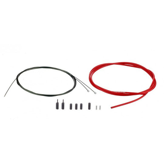TRANSMISSION DERAILLEUR SHIMANO ROUGE-CABLE OPTISLIK (KIT TRANSMISSION2 CABLES-2 GAINES)