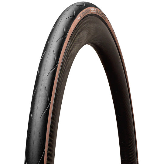 PNEU ROUTE 700X26 TS HUTCHINSON BLACKBIRD TT NOIR/MARRON TAN (26-622)