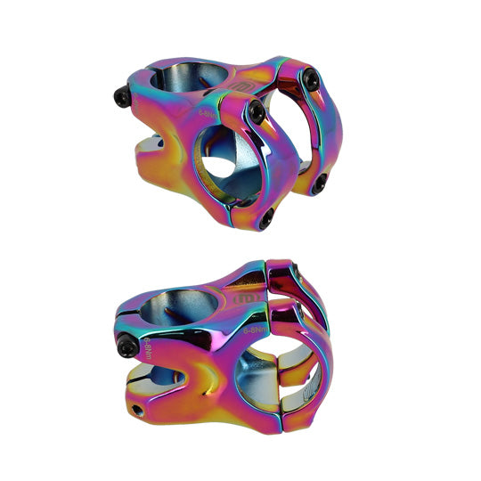 POTENCE VTT AHEAD SET 1''1/8 L35 ERGOTEC BASS 6+ OILSLICK ALU 0° (CINTRE 31.8)