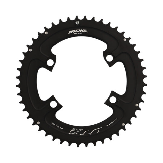 PLATEAU ROUTE DIAM 110 EXTER 48DTS NOIR R81 (COMP.SHIMANO ULTEGRA 8100 12 V) MICHE 4