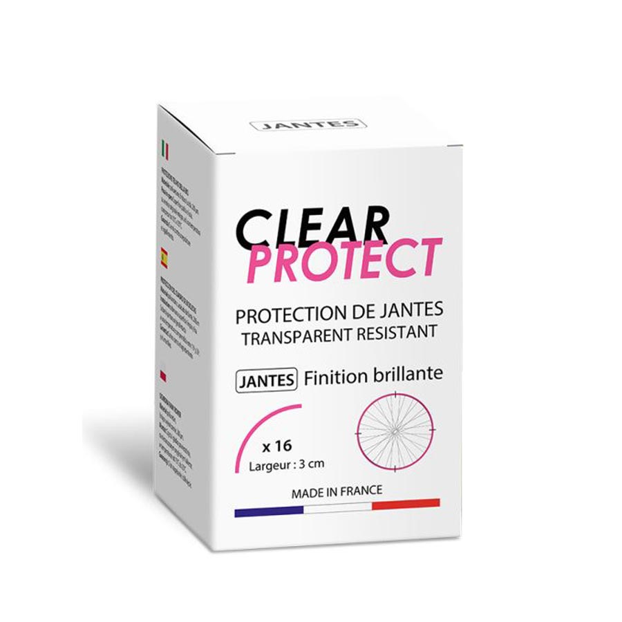 PROTECTION JANTE CLEARPROTECT FINITION BRILLANTE (LARGEUR 3CM)