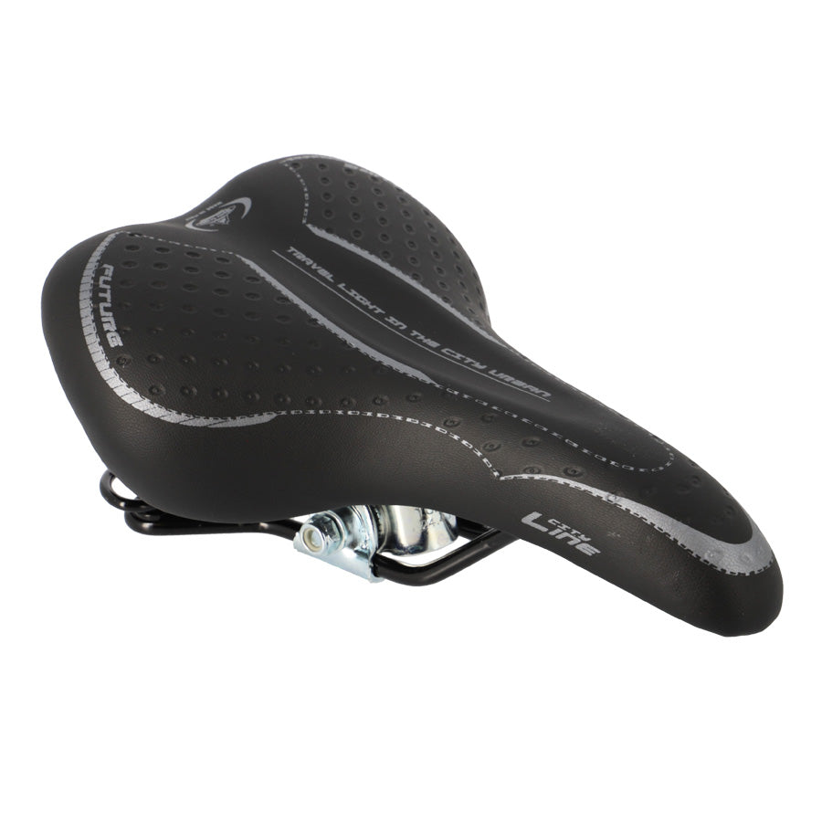 SELLE LOISIR MONTE GRAPPA 1900 FUTURE HOMME NOIR AVEC RESSORTS