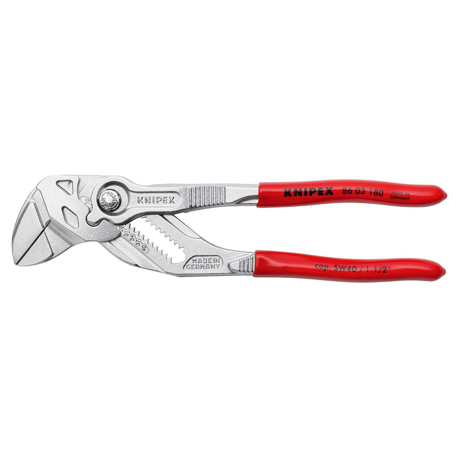 PINCE CLE KNIPEX 180MM ROUGE