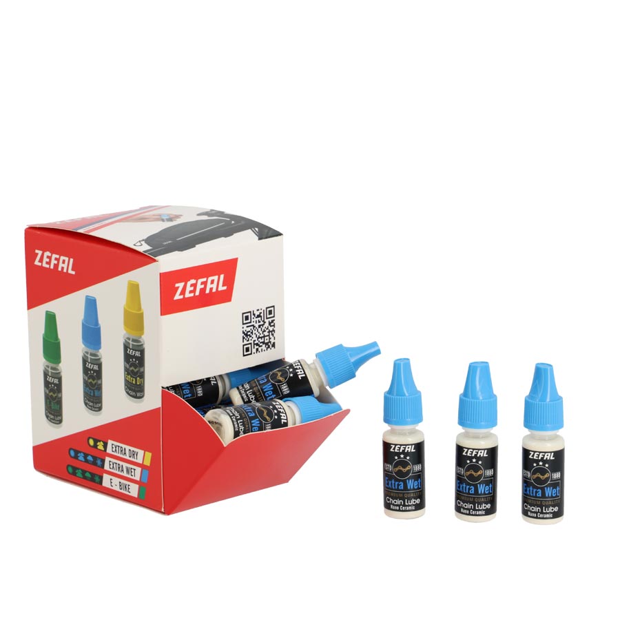 HUILE/LUBRIFIANT ZEFAL EXTRA WET LUBE CERAMIQUE TRES LONGUE DURABILITE (BURETTE 10ML) X30