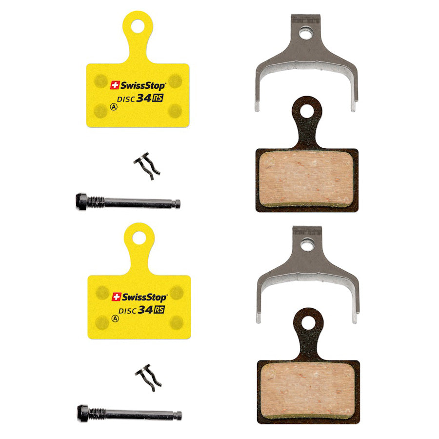 PLAQUETTE FREIN ROUTE 45 SWISSSTOP DISC 34RS ORGANIQUE ADAPT. SHIMANO BR-RS805 / BR-RS505
