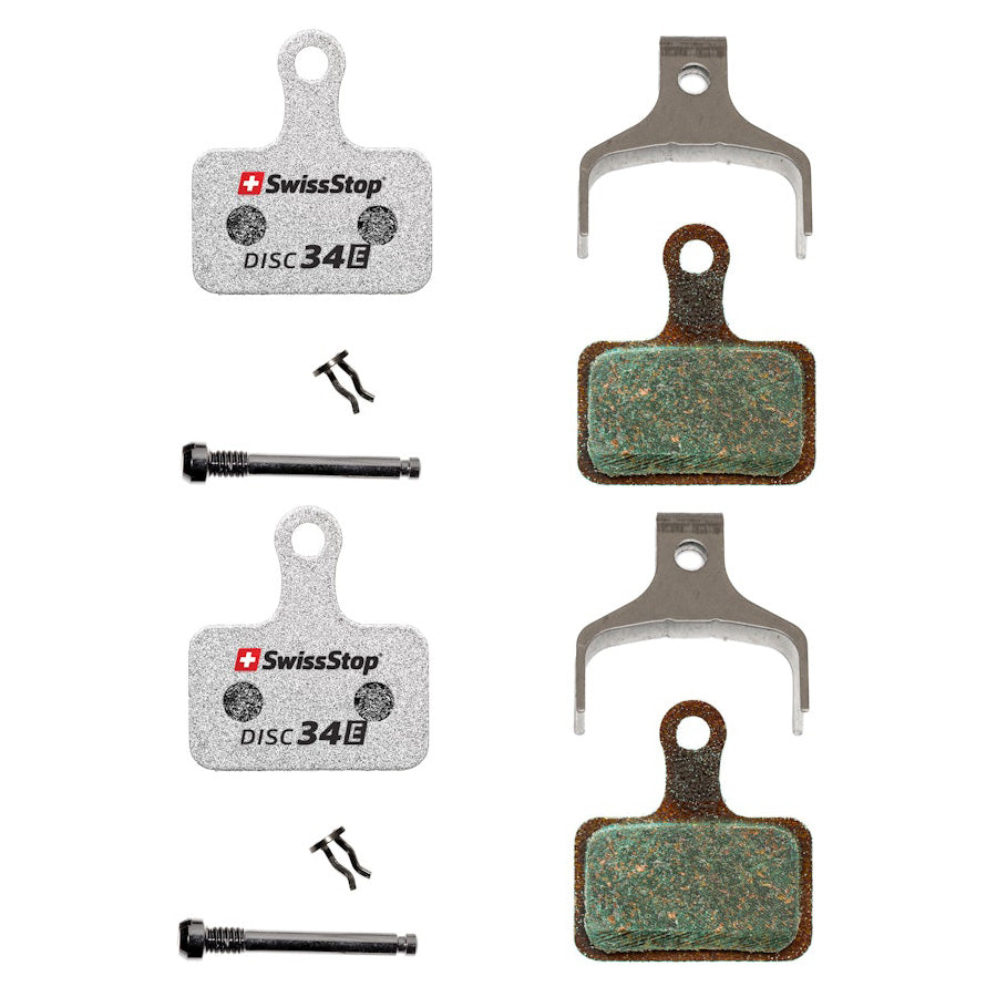 PLAQUETTE FREIN ROUTE 45 SWISSSTOP DISC 34E ORGANIQUE ADAPT. SHIMANO BR-RS805 / BR-RS505