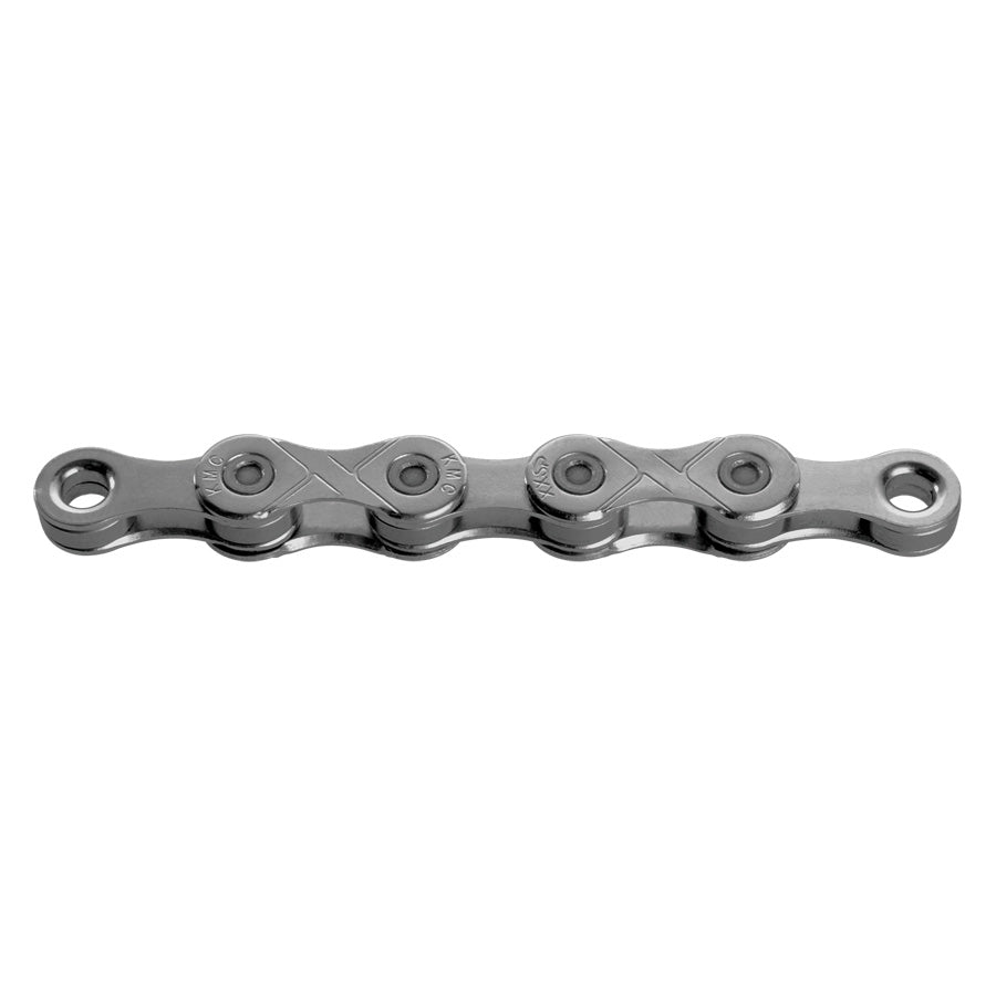 CHAINE VELO 1V. KMC E1 EPT ARGENT 130M ATTACHE RAPIDE ANTI ROUILLE
