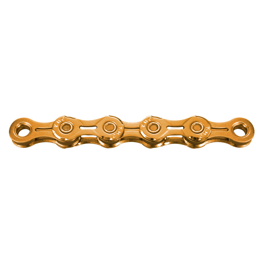CHAINE VELO 10V. KMC X10EL TI-N OR 114M ATTACHE RAPIDE